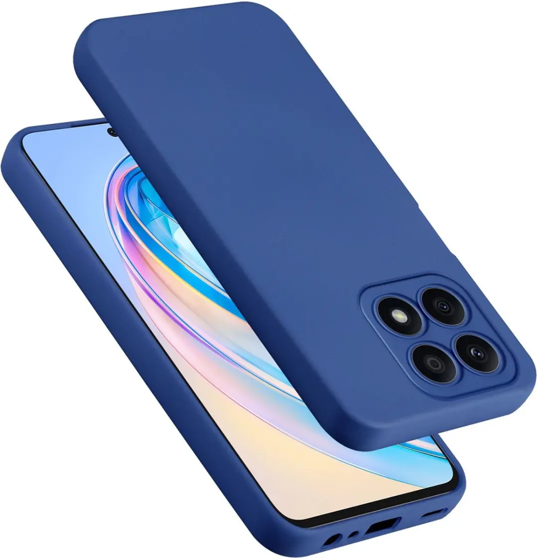 Cadorabo Hoesje geschikt voor Honor x8a in LIQUID BLAUW