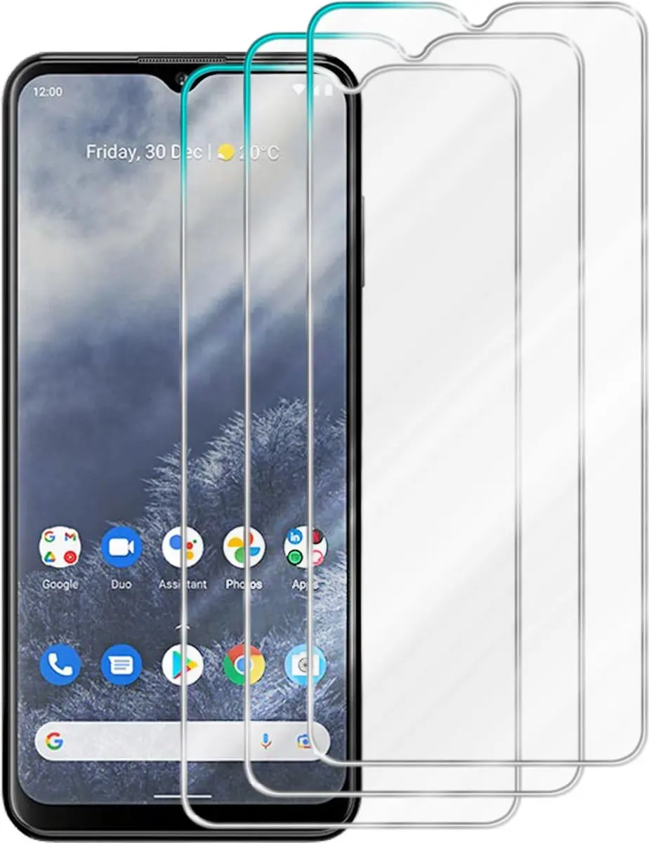 Cadorabo 3x Screenprotector geschikt voor Nokia G60 5G
