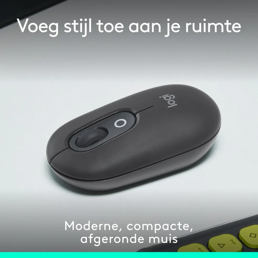 Logitech POP Draadloze Muis 910-007412 - Graphite