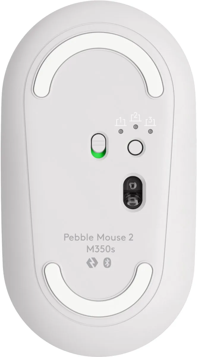 Logitech Pebble 2 M350s Draadloze Muis - 4000 dpi - Wit