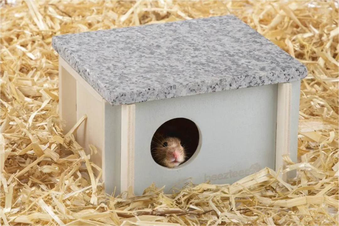 Beeztees Koelhuisje Cico Mintgroen - Kooi Accessoire - 15x13x9 cm