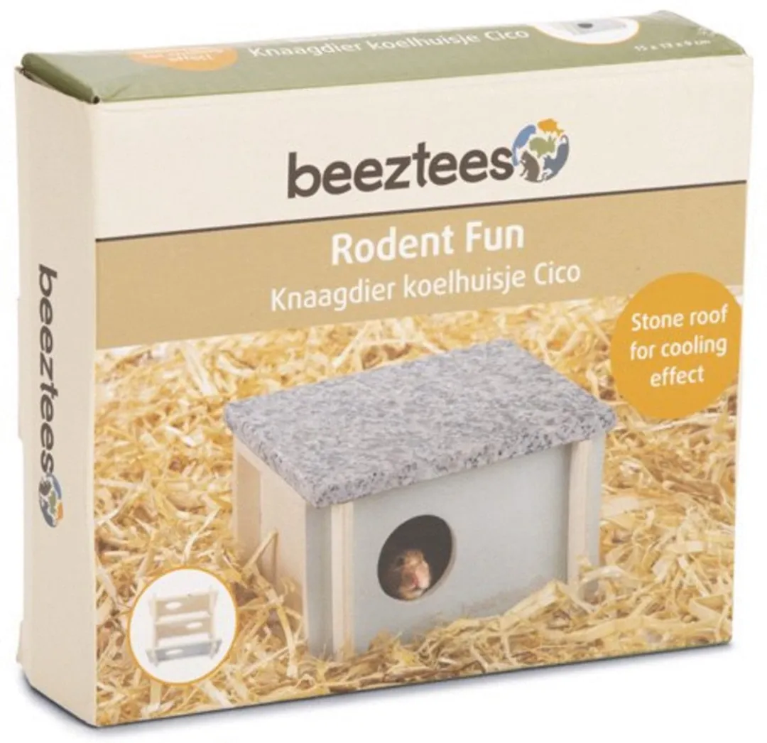 Beeztees Koelhuisje Cico Mintgroen - Kooi Accessoire - 15x13x9 cm