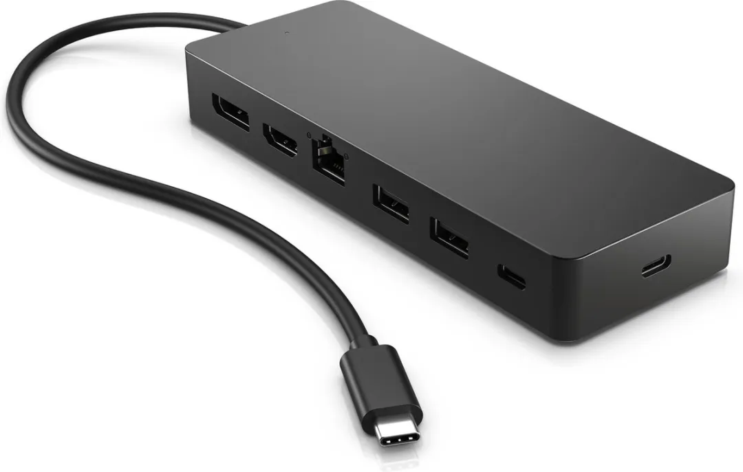 HP 50H98AA#ABB USB-C MultiPort Hub - 4 Poorten - Zwart