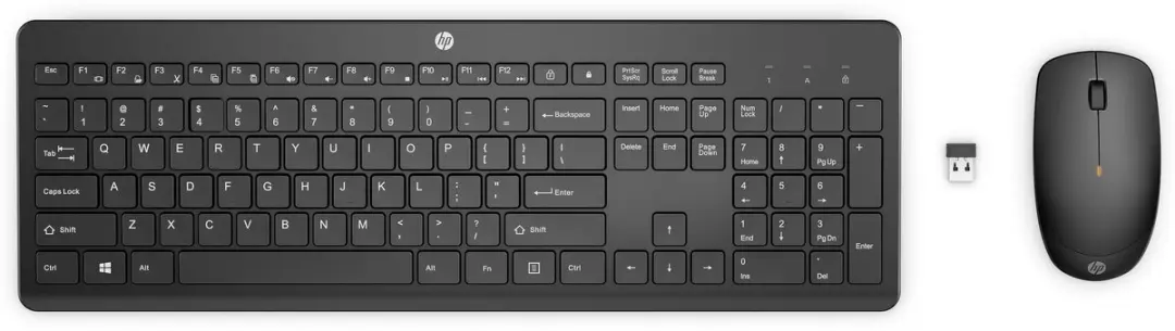 HP 235 Draadloos Toetsenbord & Muis Combo - 1Y4D0AA - Zwart