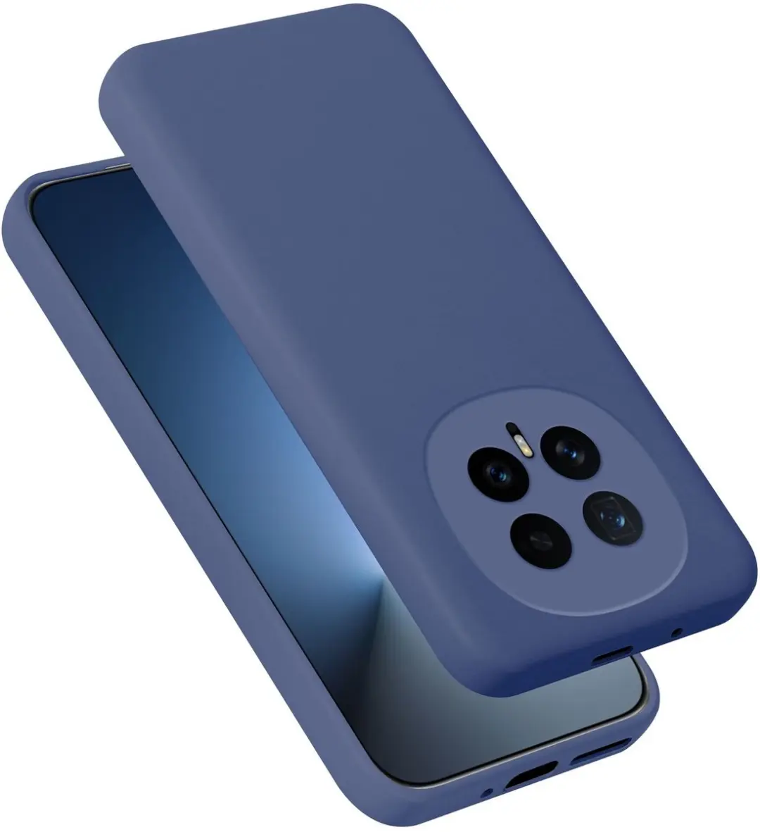 Cadorabo Hoesje geschikt voor Honor Magic 8 Case in Liquid Blauw Beschermhoes ge