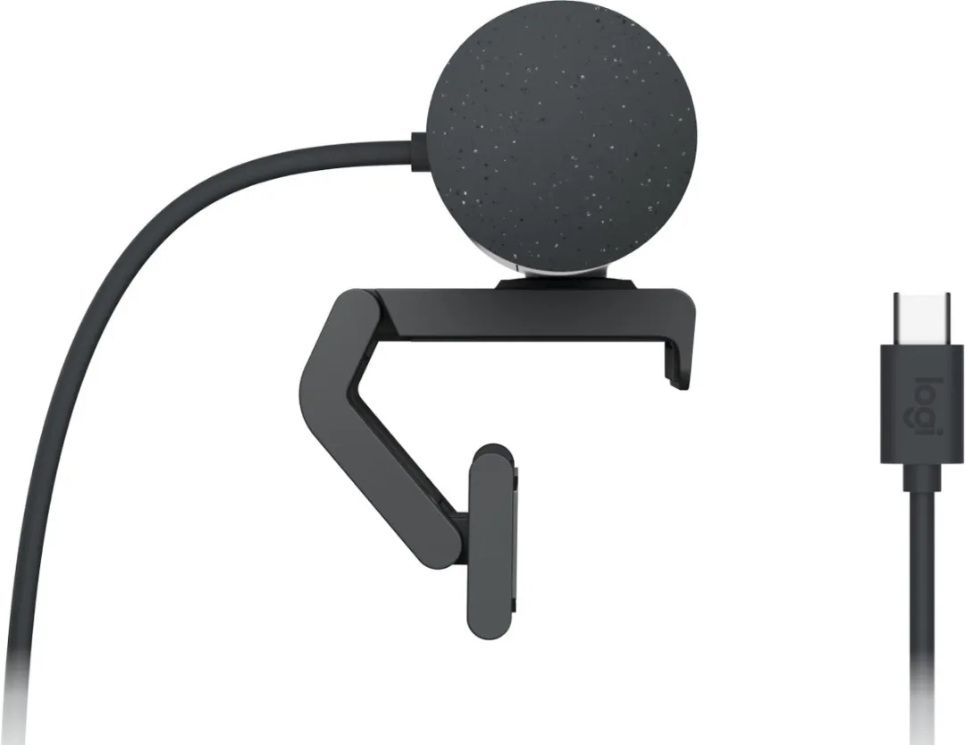 Logitech Brio 500 Webcam - Full HD - 1080p/30fps - Donkergrijs