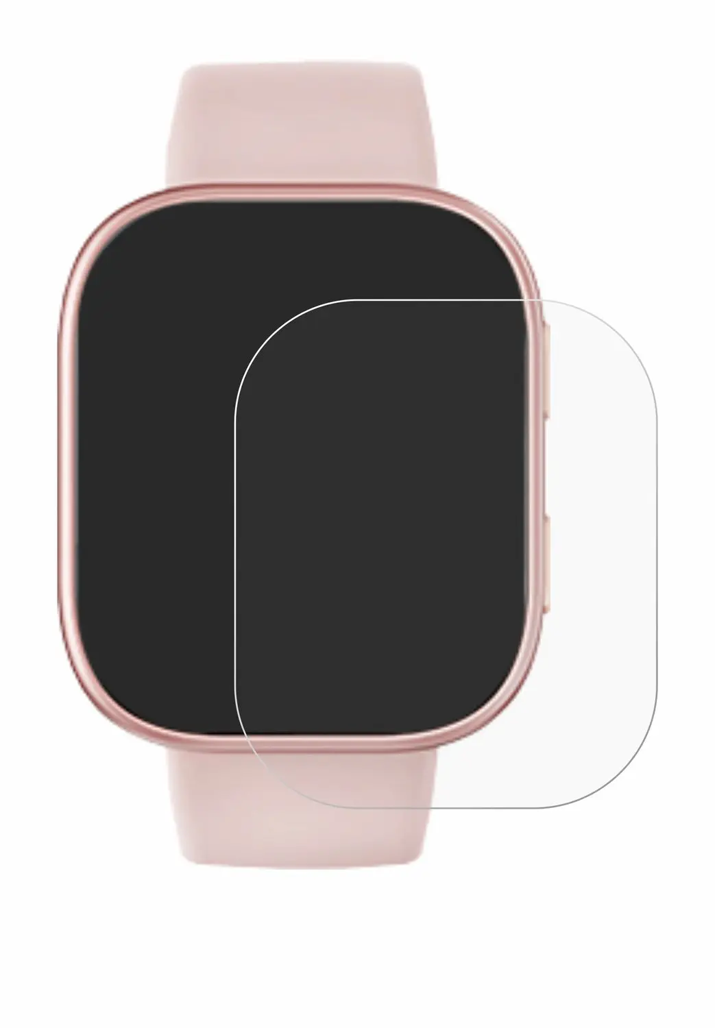 upscreen Mingtawn Smartwatch Screenprotector 1.83" - afbeelding 5 van 6
