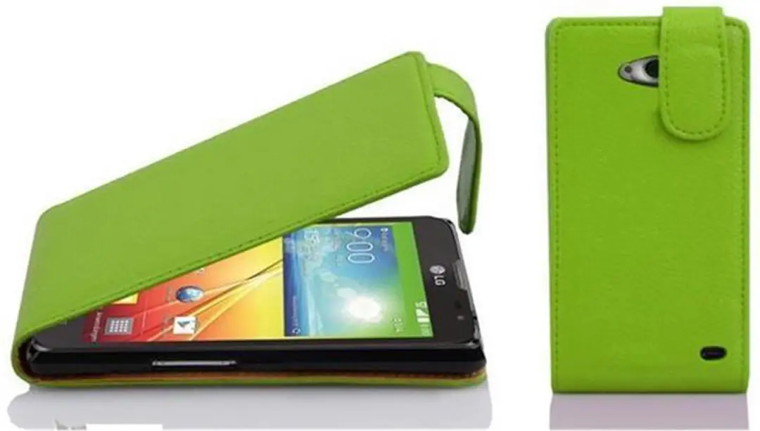 Cadorabo Hoesje geschikt voor LG L90 (1. SIM) in APPEL GROEN