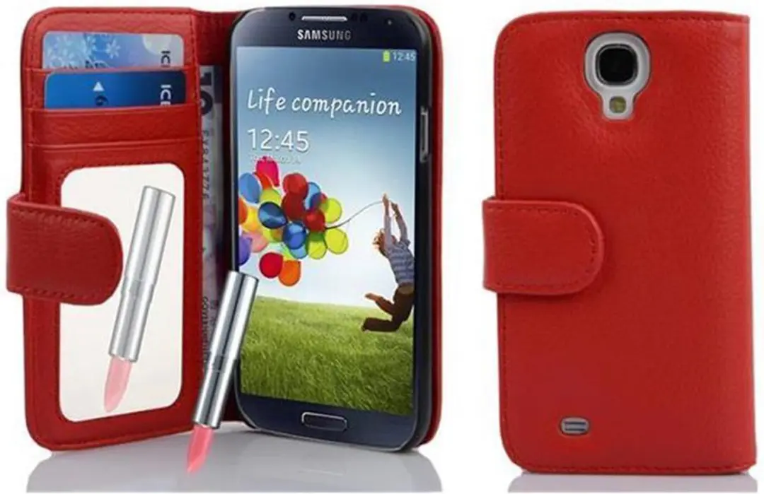 Cadorabo Hoesje geschikt voor Samsung Galaxy S4 in CAYENNE