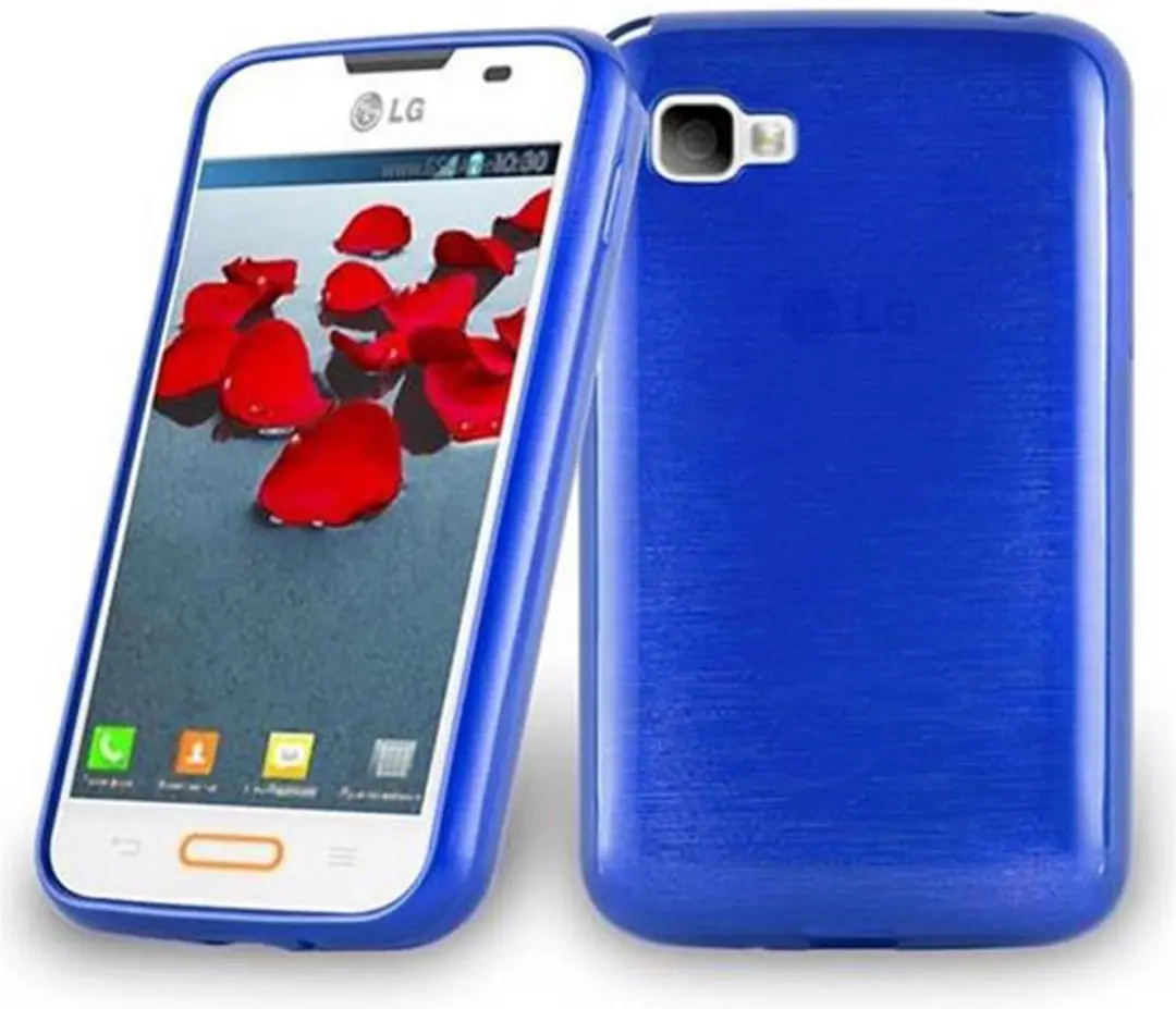 Cadorabo Hoesje geschikt voor LG L4 II in BLAUW
