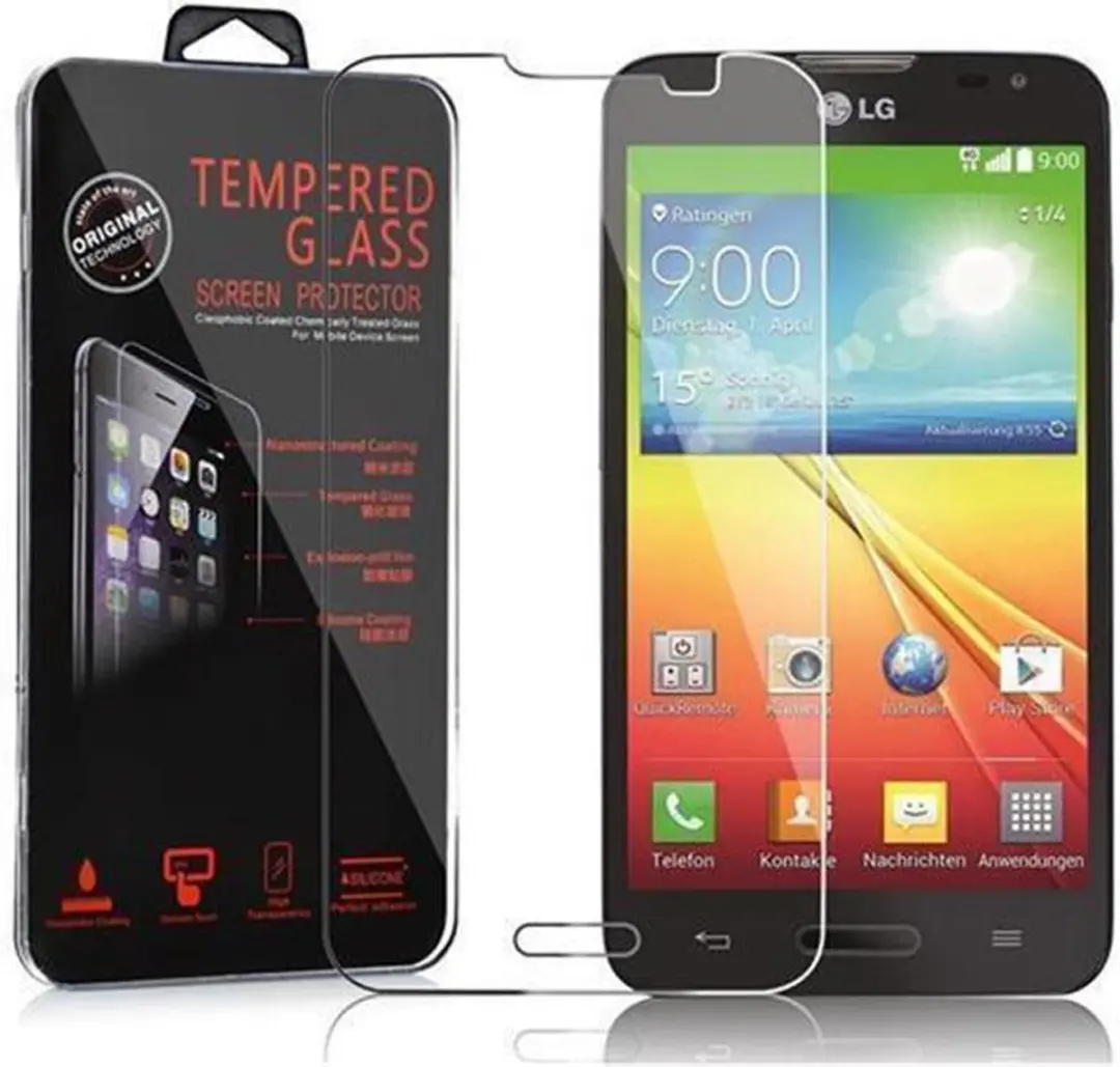Cadorabo Screenprotector geschikt voor LG L70 (1. SIM)