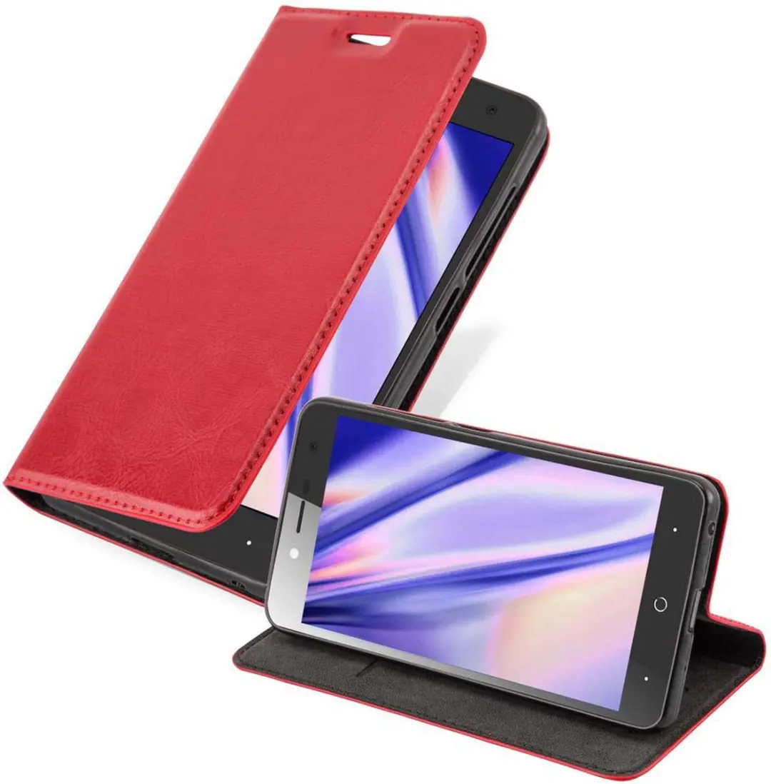 Cadorabo Hoesje geschikt voor ZTE Blade L7 in APPEL ROOD