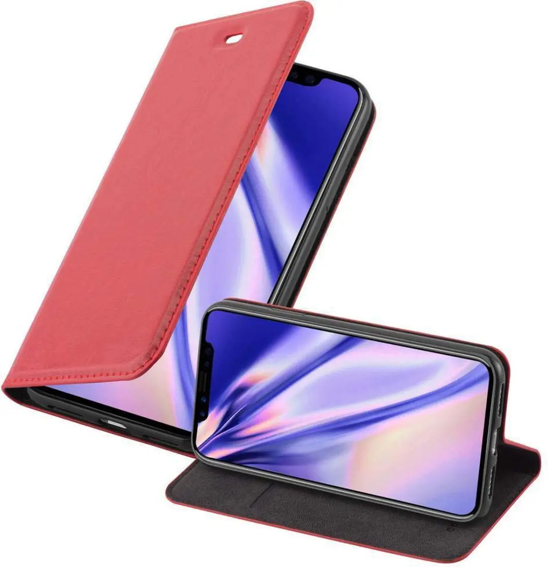 Cadorabo Hoesje geschikt voor Apple iPhone XS MAX in APPEL ROOD