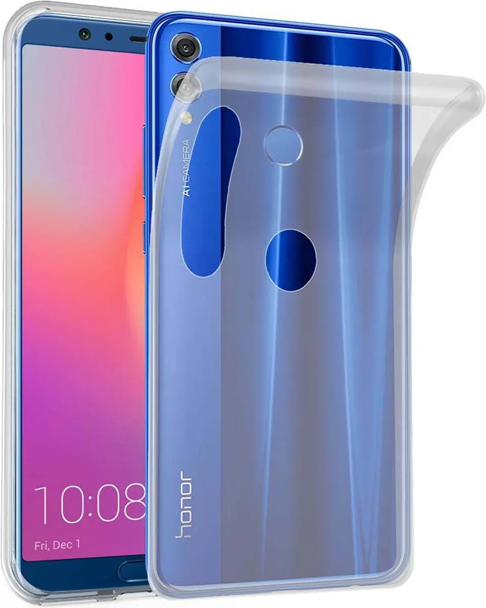 Cadorabo Hoesje geschikt voor Honor 10 LITE / Huawei P SMART 2019 in VOLLEDIG TR