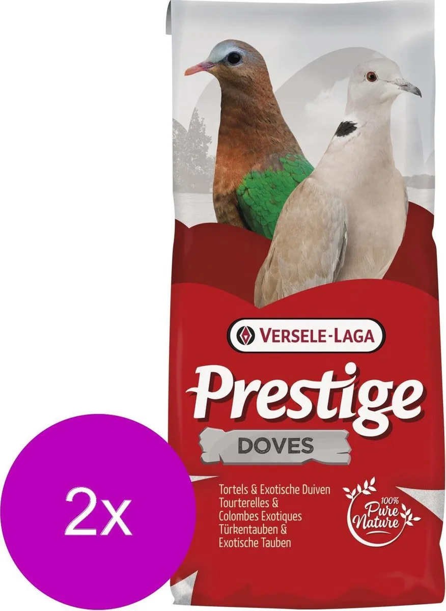Versele-Laga Prestige Exotische Duivenvoer 20kg - 2 Stuks