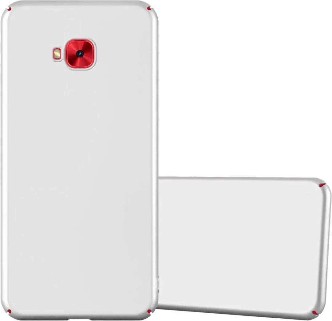 Cadorabo Hoesje geschikt voor Asus ZenFone 4 Selfie PRO in METAAL ZILVER