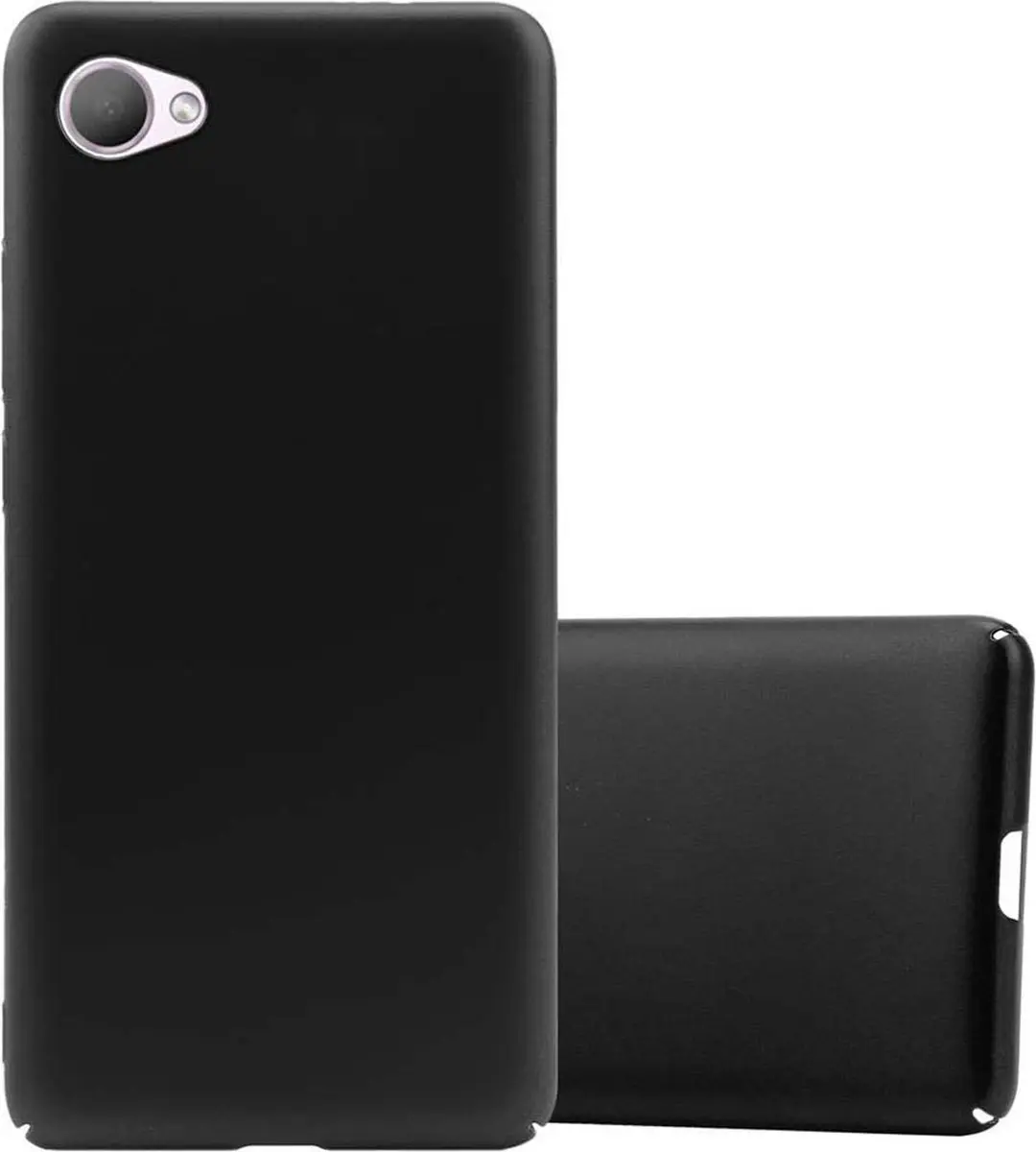 Cadorabo Hoesje geschikt voor HTC Desire 12 in METAAL ZWART