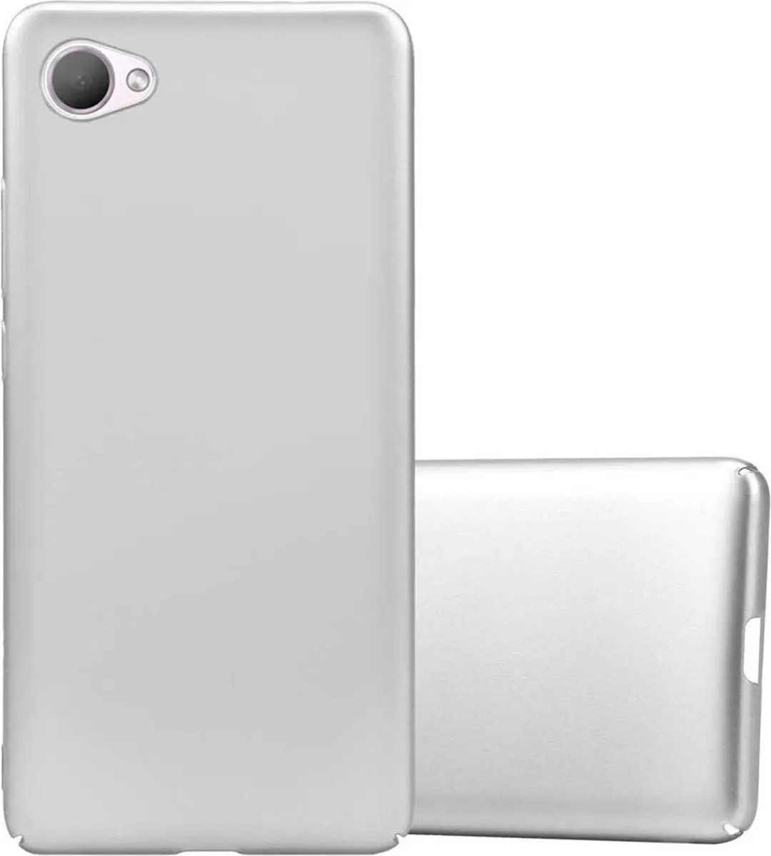 Cadorabo Hoesje geschikt voor HTC Desire 12 in METAAL ZILVER