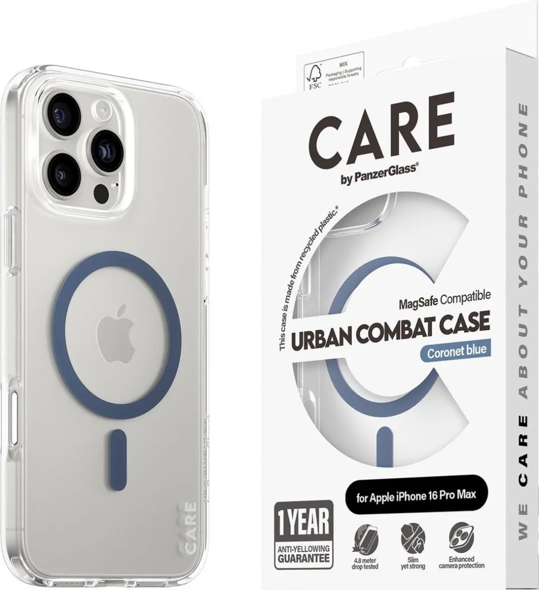 PanzerGlass CARE Urban Combat Hoesje iPhone 16 Pro Max - afbeelding 6 van 6