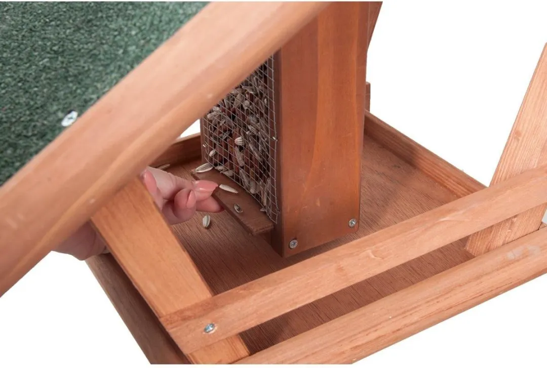 Flamingo Voederhuis Mimir Hout - 121x80cm - Bruin