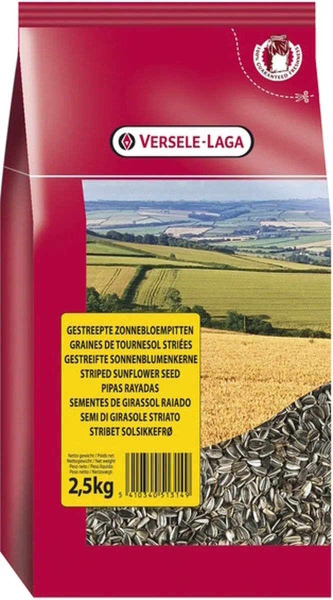 Versele-Laga Gestreepte Zonnebloempitten 2,5 kg