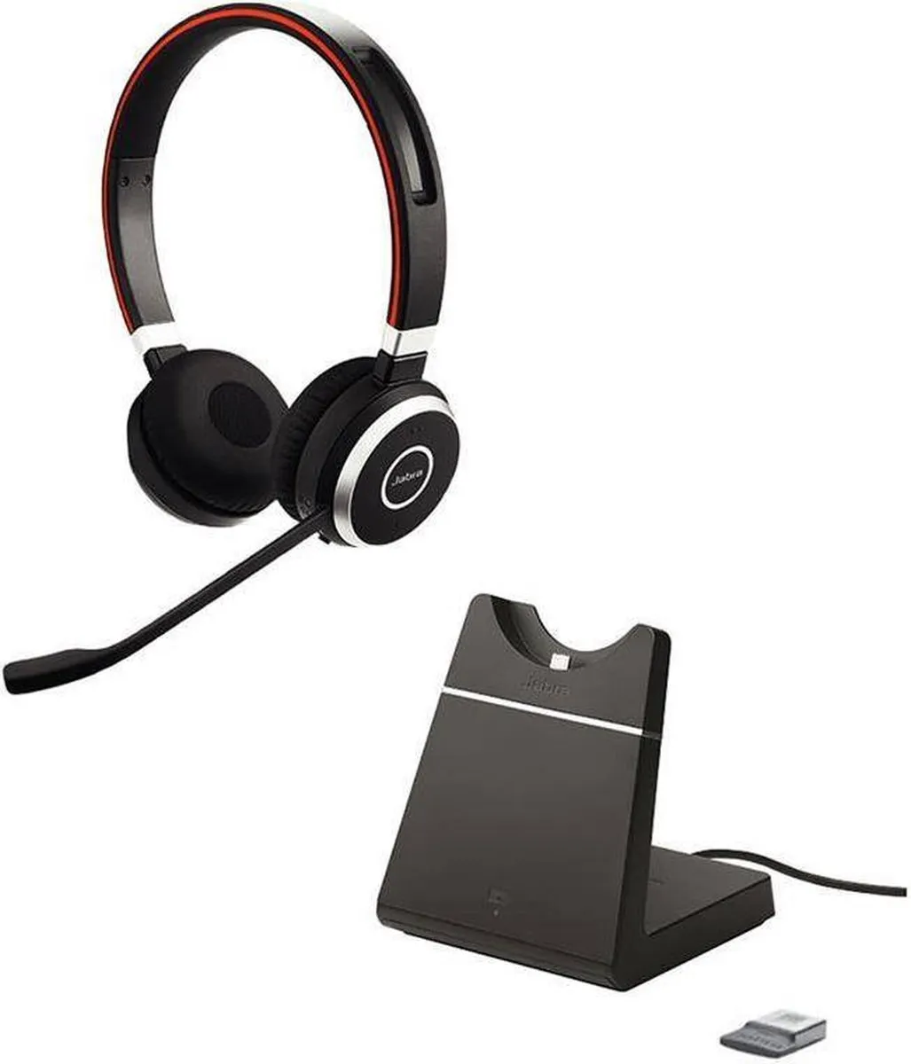 Jabra Evolve 65 UC 6599-823-499 Headset - Zwart - afbeelding 3 van 6