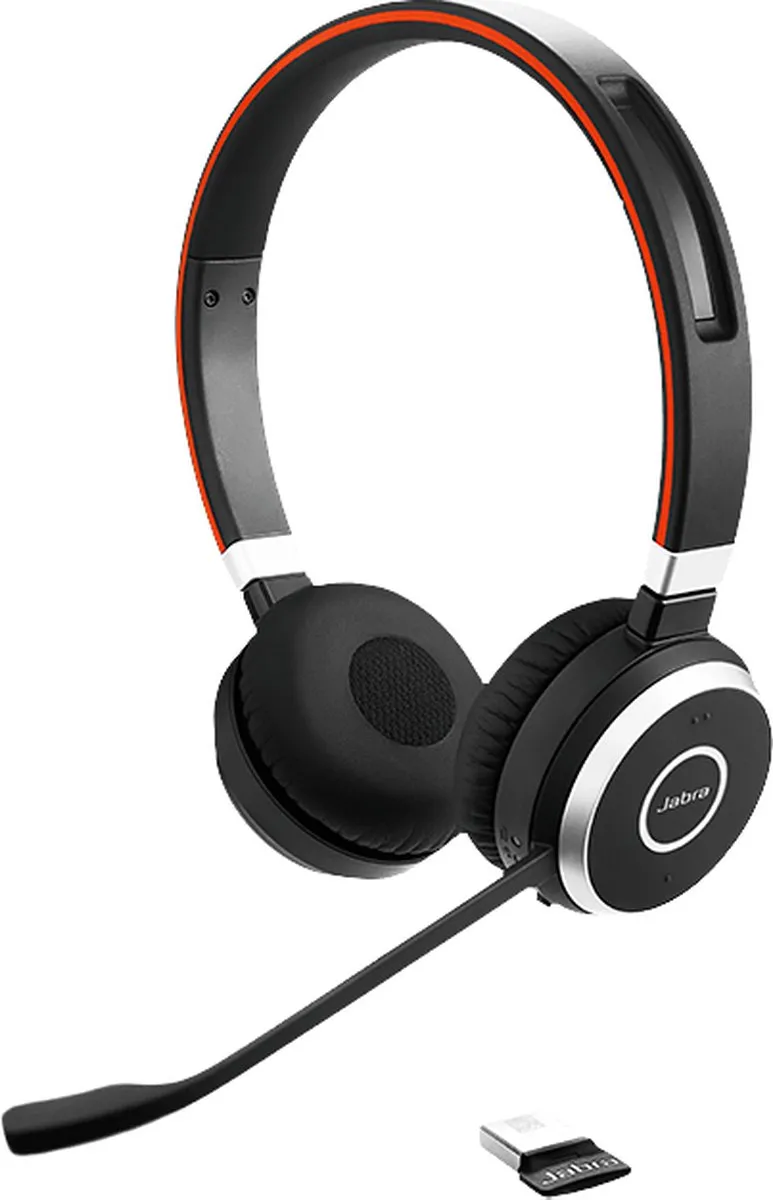 Jabra Evolve 65 UC 6599-823-499 Headset - Zwart - afbeelding 2 van 6