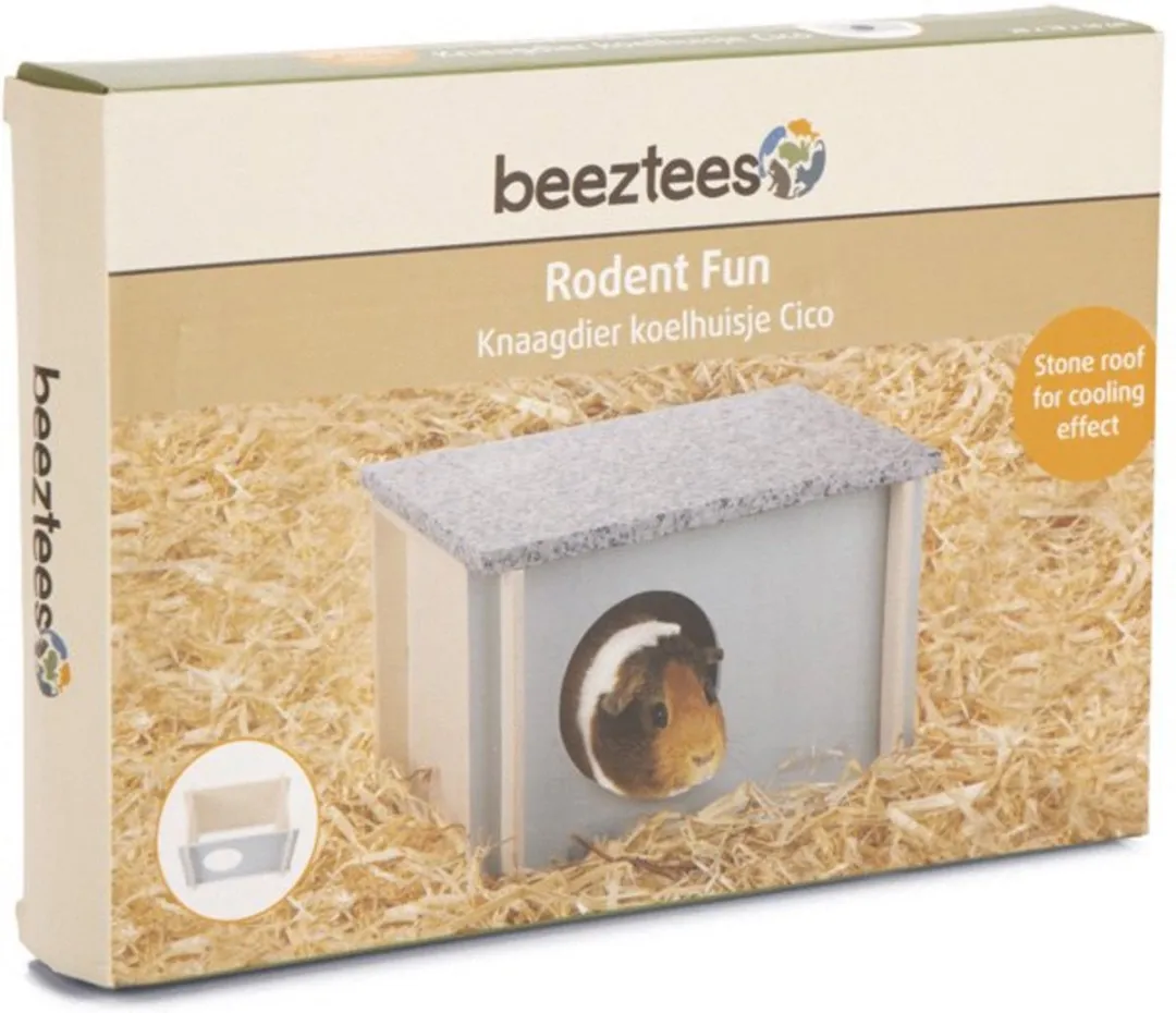Beeztees Koelhuisje Cico Mintgroen - Kooi Accessoire - 26x18x16 cm