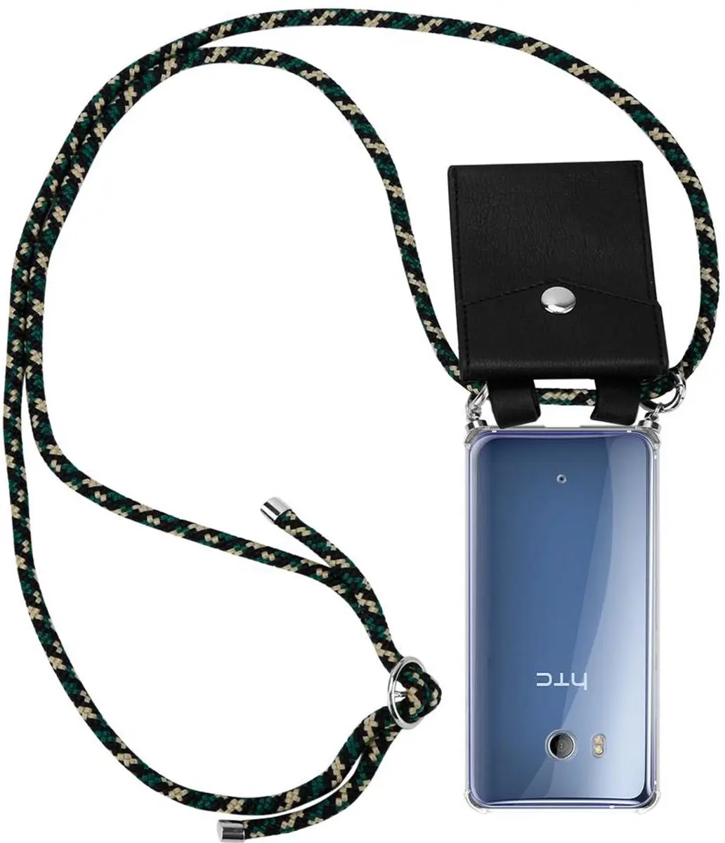 Cadorabo Hoesje geschikt voor HTC OCEAN / U11 in CAMOUFLAGE
