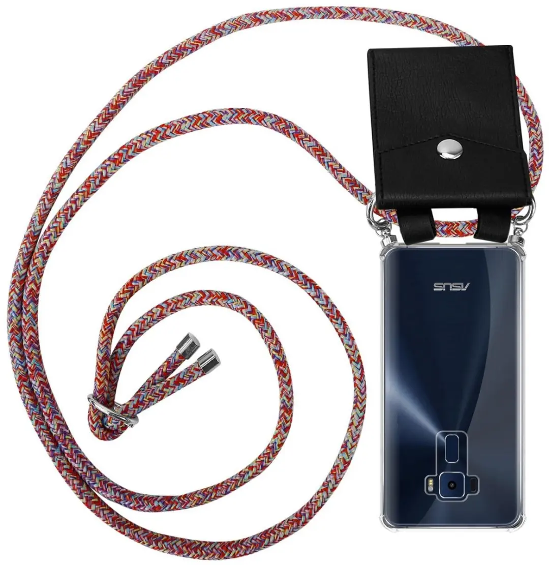 Cadorabo Hoesje geschikt voor Asus ZenFone 3 (5.2 Zoll) in KLEURRIJKE PAPEGAAI