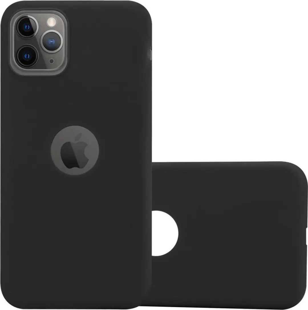 Cadorabo Hoesje geschikt voor Apple iPhone 11 PRO MAX in CANDY ZWART