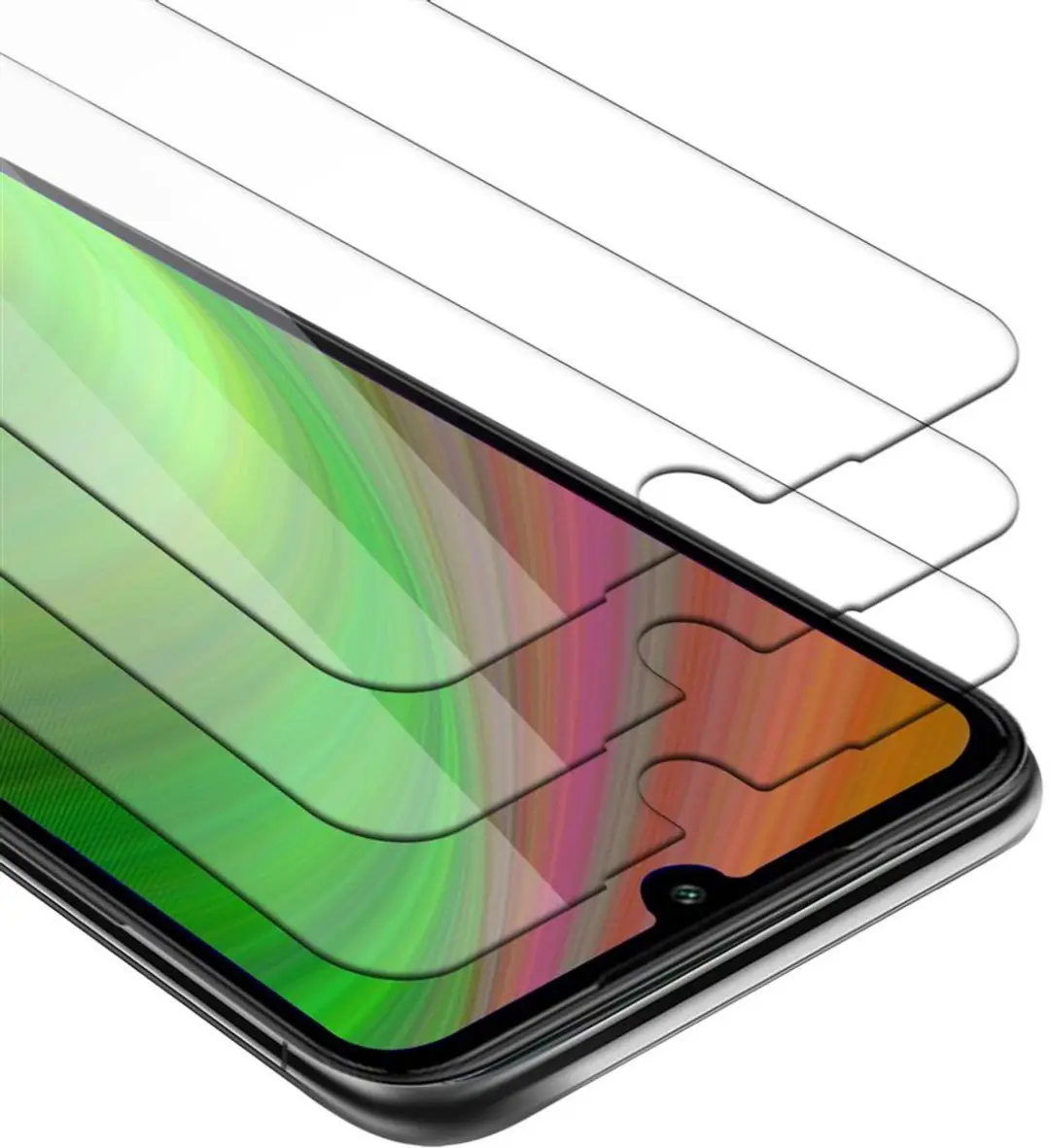 Cadorabo 3x Screenprotector geschikt voor Xiaomi Mi 7