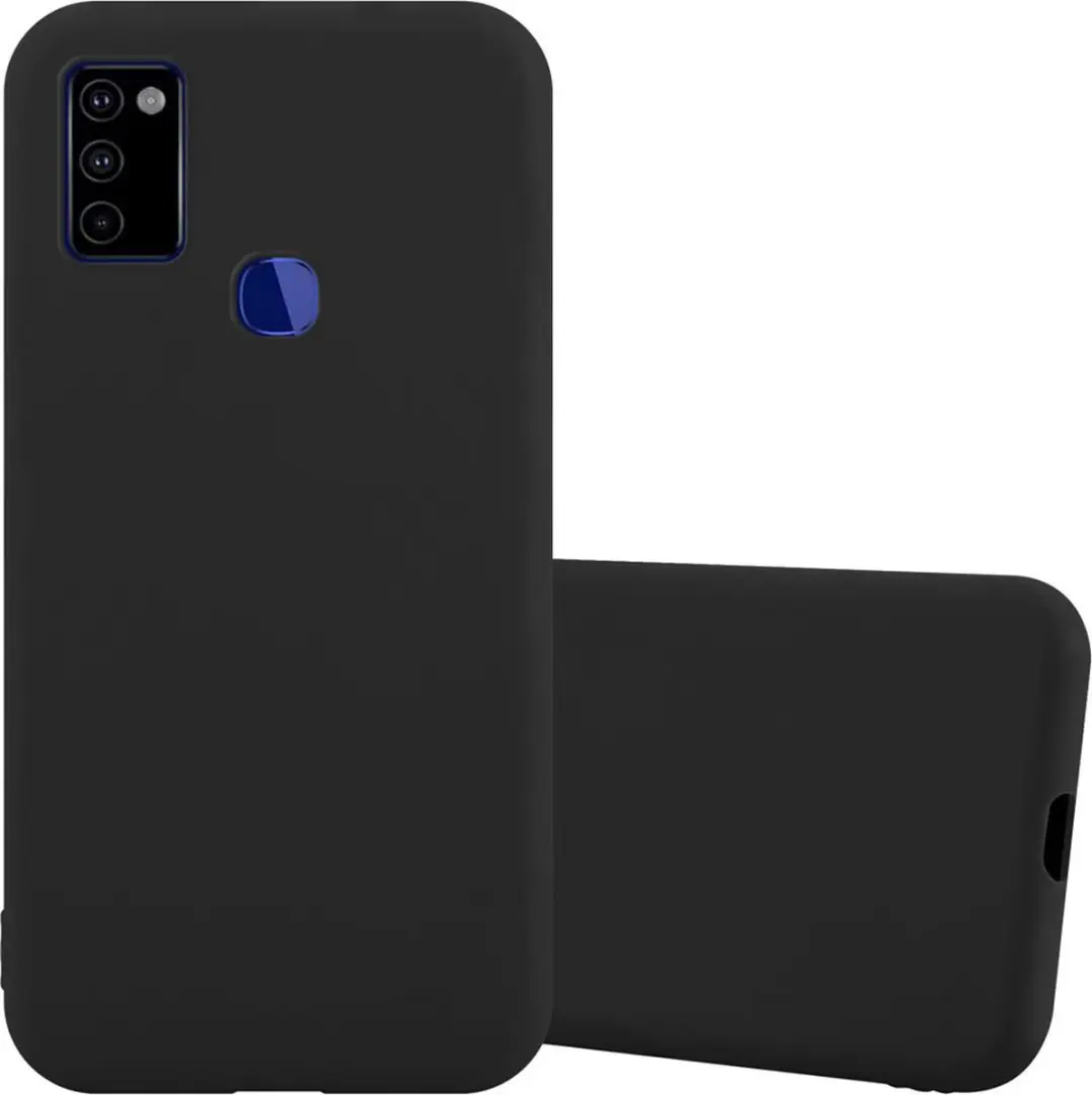 Cadorabo Hoesje geschikt voor Samsung Galaxy M51 US Version in CANDY ZWART