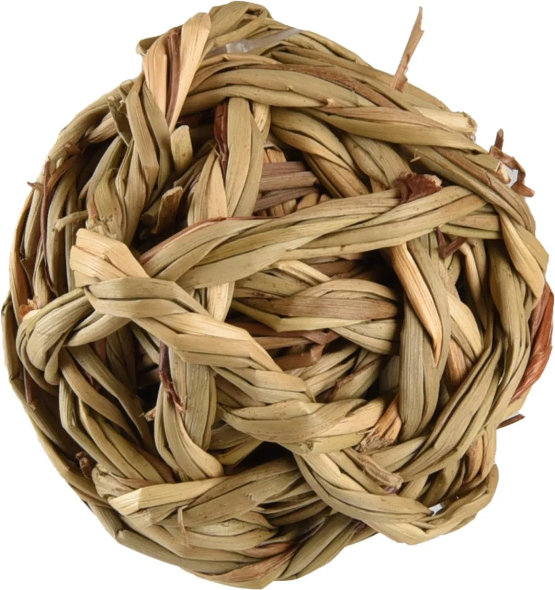 Flamingo Algi - Speelgoed Knaagdier - Ks Algi Bal+bel Zeegras Dia. 5cm - 1st - 126984 - 1st