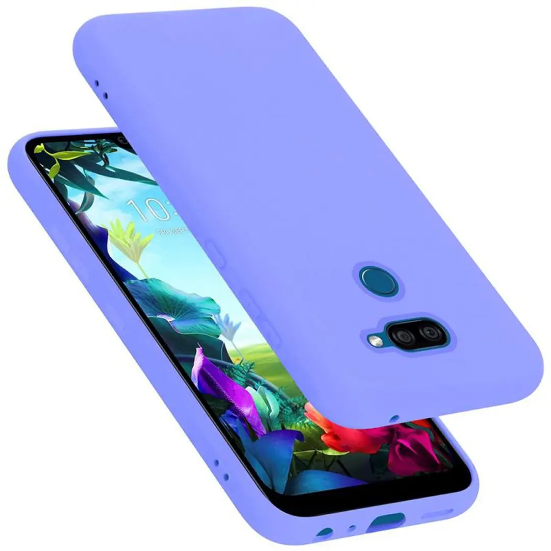Cadorabo Hoesje geschikt voor LG K40S in LIQUID LICHT PAARS