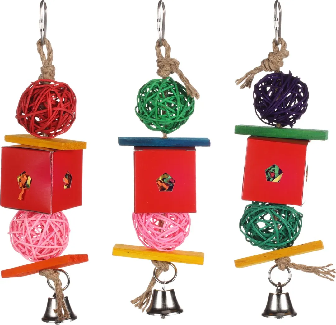 Flamingo Vogelspeelgoed Kube Multicolor