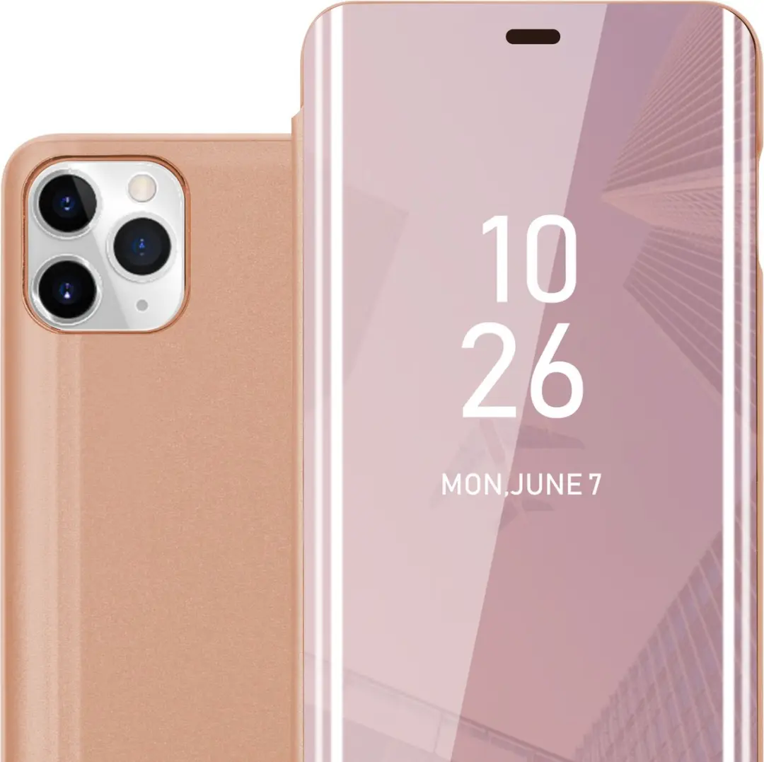 Cadorabo Hoesje geschikt voor Apple iPhone 11 PRO MAX in KUNZIET ROZE