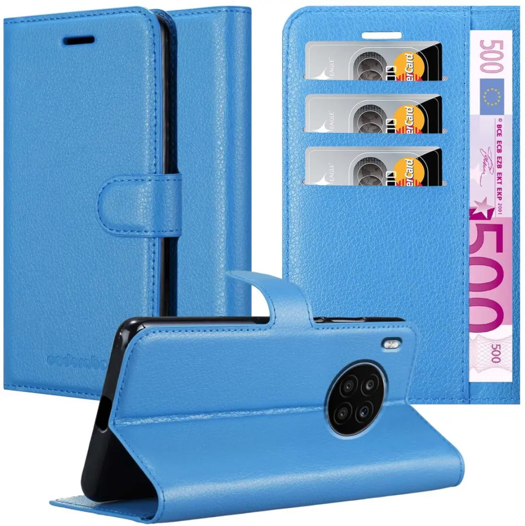 Cadorabo Hoesje geschikt voor Honor 50 LITE in PASTEL BLAUW