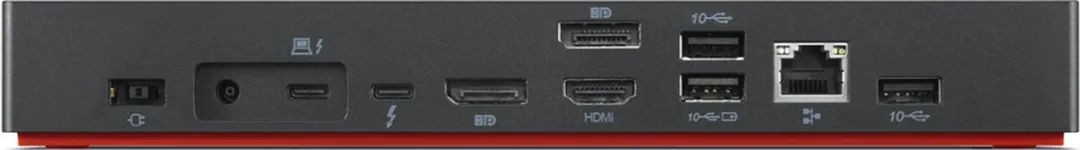 Lenovo ThinkPad Thunderbolt 4 Workstationdock 40B00300EU - Rood