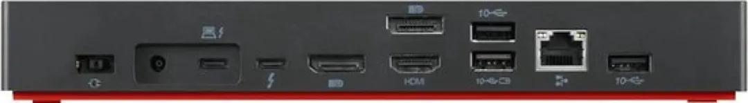 Lenovo ThinkPad Thunderbolt 4 Workstationdock 40B00300EU - Rood