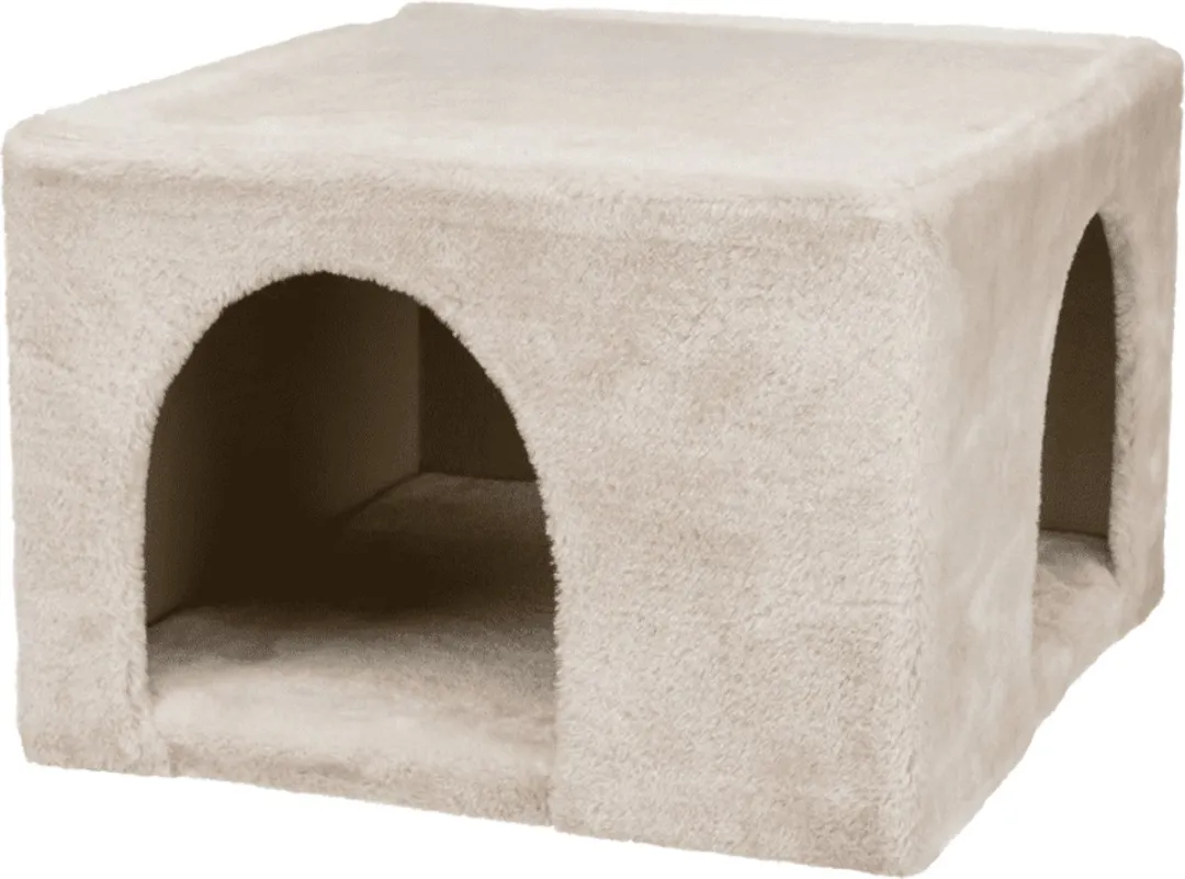 Trixie Knaagdierhuis Iglo Pluche - 36x36x25cm Beige