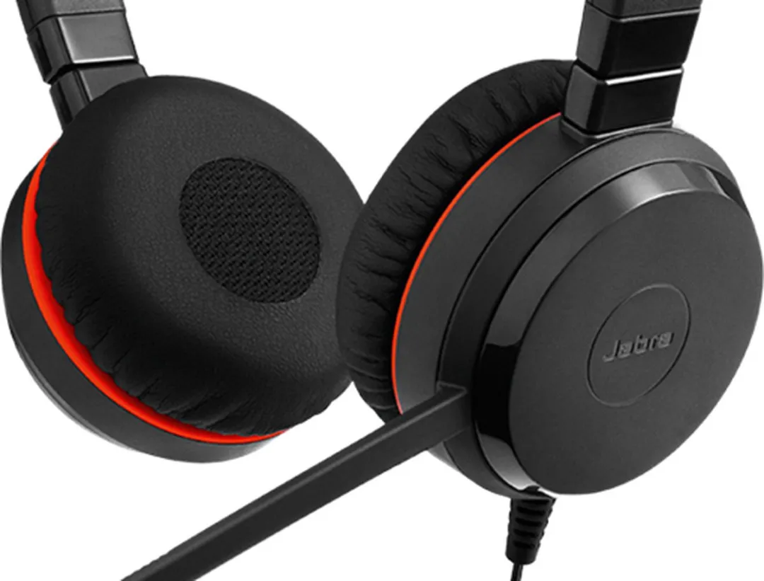 Jabra EVOLVE 30 II Headset UC - Zwart/Rood - afbeelding 6 van 6