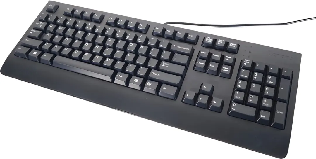 Lenovo SK-8827 Bedraad USB Toetsenbord - Qwerty US - Zwart