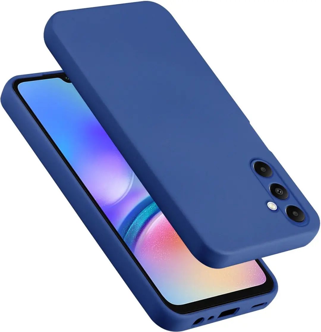 Cadorabo Hoesje geschikt voor Samsung Galaxy A05s in LIQUID BLAUW
