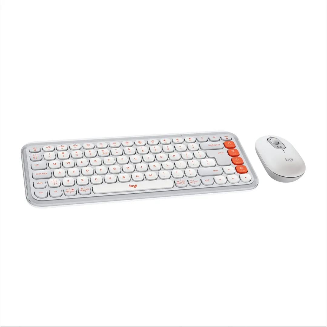 Logitech POP Icon Combo Toetsenbord & Muis - 920-013141 - Gebroken wit