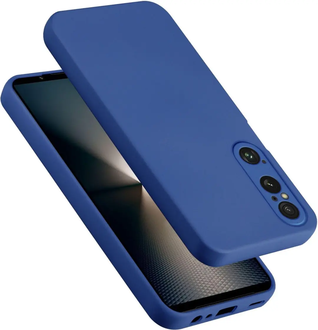 Cadorabo Hoesje geschikt voor Sony Xperia 1 VI in LIQUID BLAUW