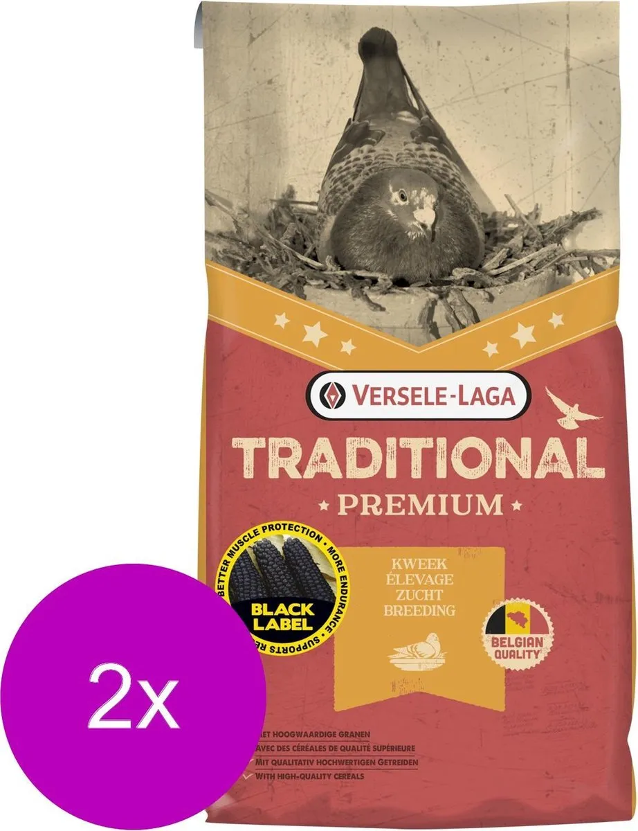 Versele-Laga Traditional Premium Black Label Duivenvoer - 2x20kg