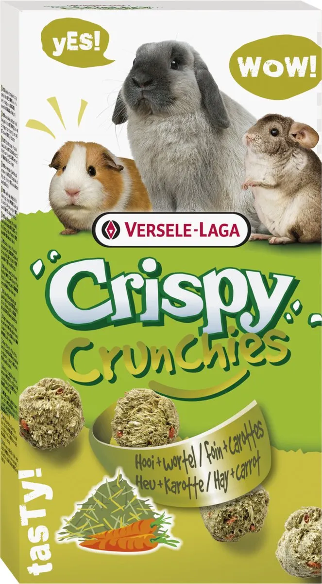 Versele-Laga Crispy Crunchies Hooi Natuur 75g