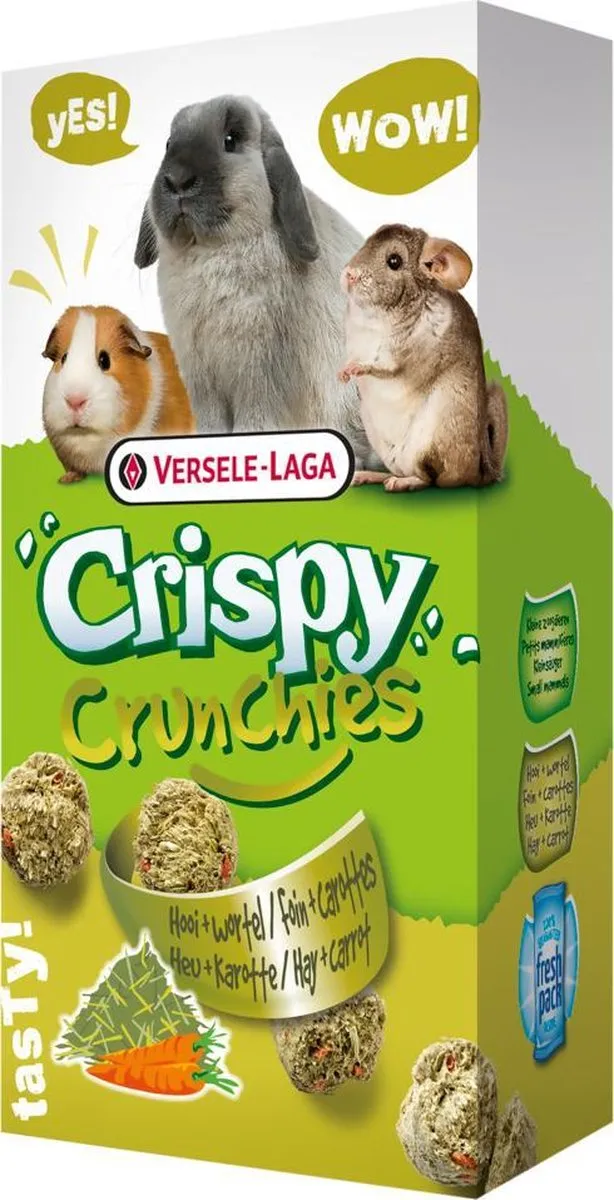 Versele-Laga Crispy Crunchies Hooi Natuur 75g