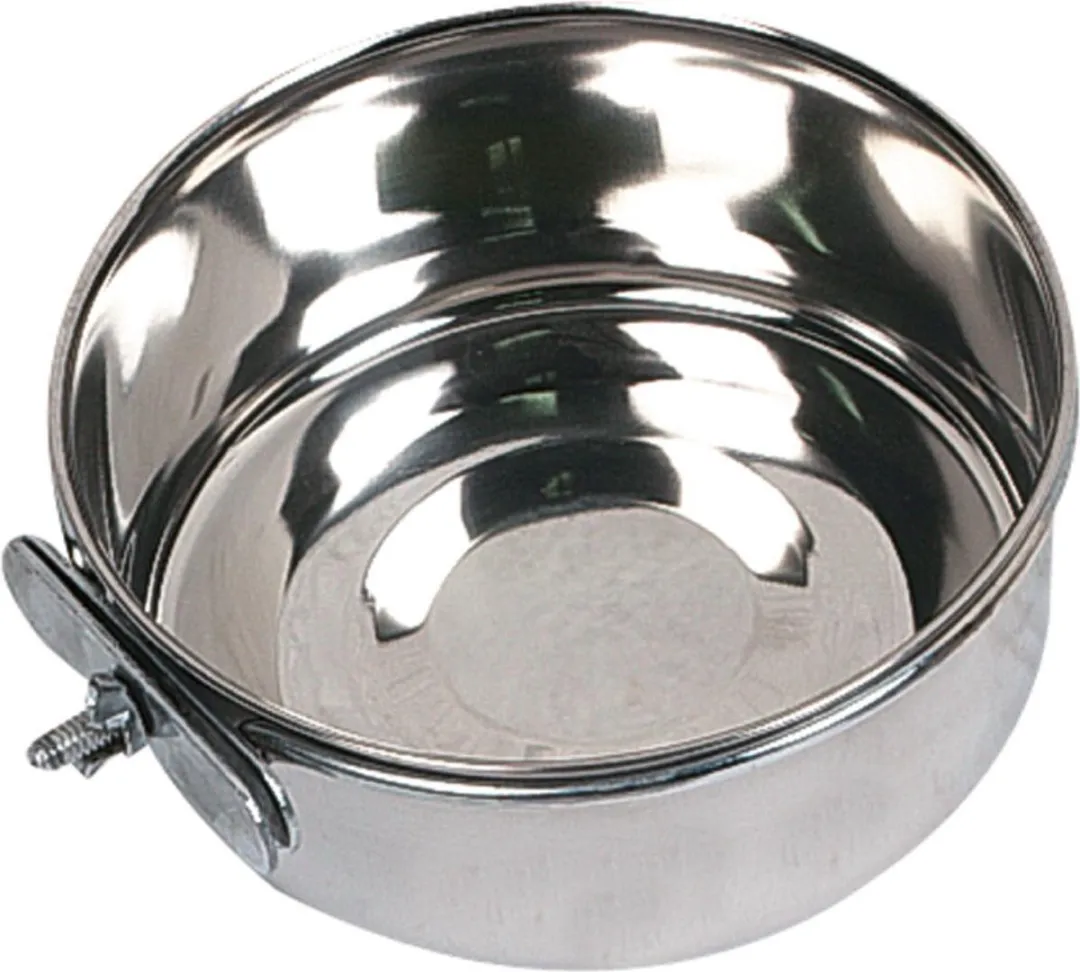 Flamingo Eetpot Inox - 10x10x4cm - Zilver
